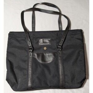 CANADIAN PACIFIC RAILWAY‎ Black Large TOTE Bag EUC